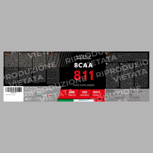 BCAA 811 - 500 tablet - Image 5
