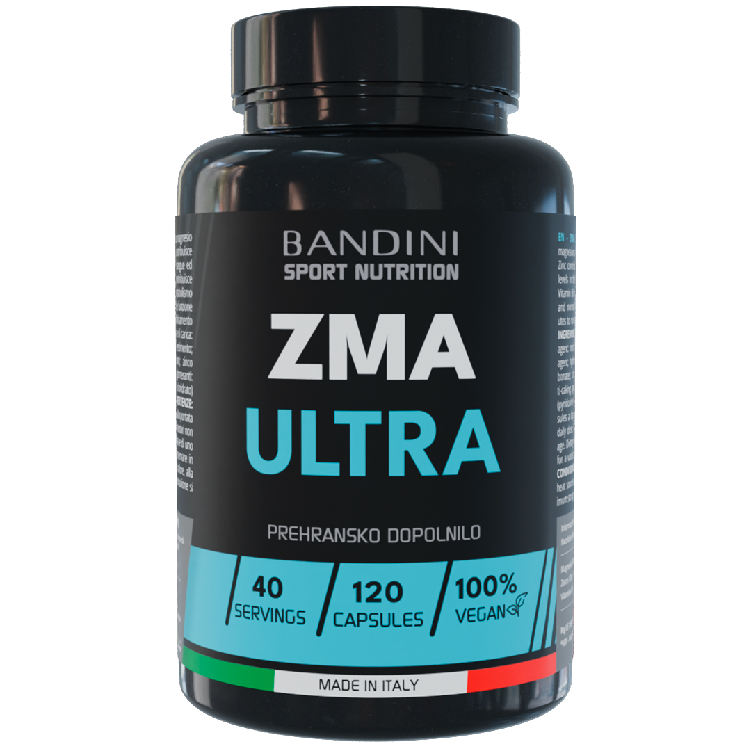 ZMA ULTRA | Cink | 120 kapsul | Zmanjšuje utrujenost