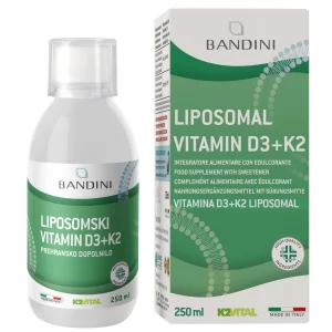 Liposomski Vitamin D3+K2