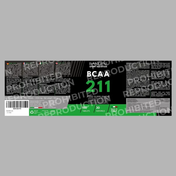 Prehransko dopolnilo z BCAA 2 1 1