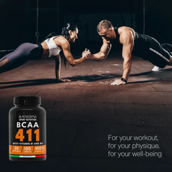 Suplement diety z BCAA 4 1 1 150