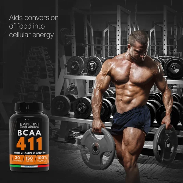 Suplement diety z BCAA 4 1 1 150