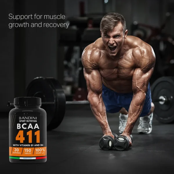 Suplement diety z BCAA 4 1 1 150