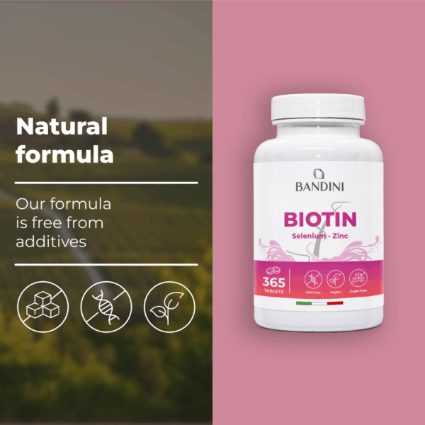 Prehransko dopolnilo z biotinom