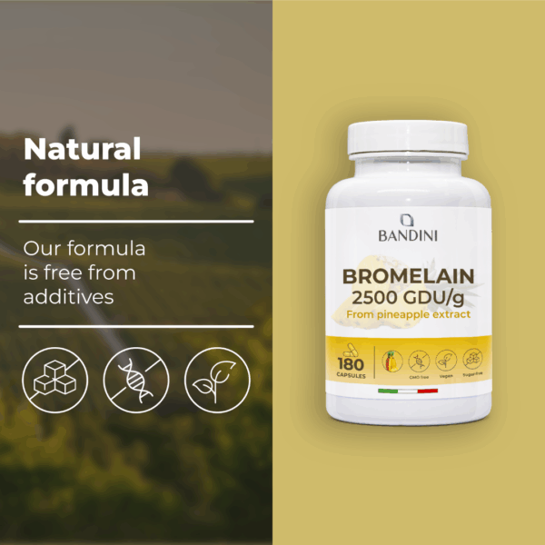Prehransko dopolnilo z bromelainom
