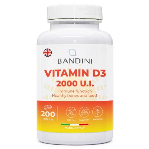 Vitamin D3 2000 I.E – 200 tablet