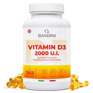 Prehransko dopolnilo z vitaminom D3 2000 IU