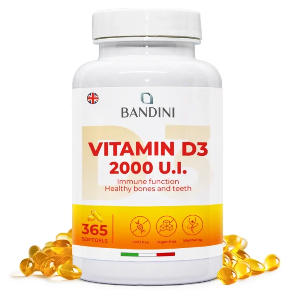 Vitamin D3 – 365 mehkih kapsul