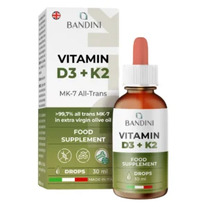 Prehransko dopolnilo z D3+K2 v kapljicah