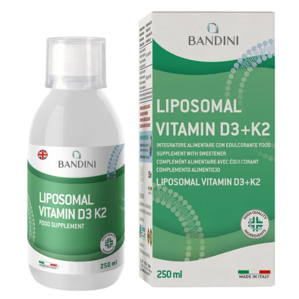 Prehransko dopolnilo z liposomskim vitaminom D3+K2