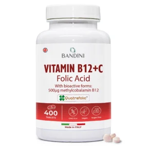 Prehransko dopolnilo z vitaminoma B12+C