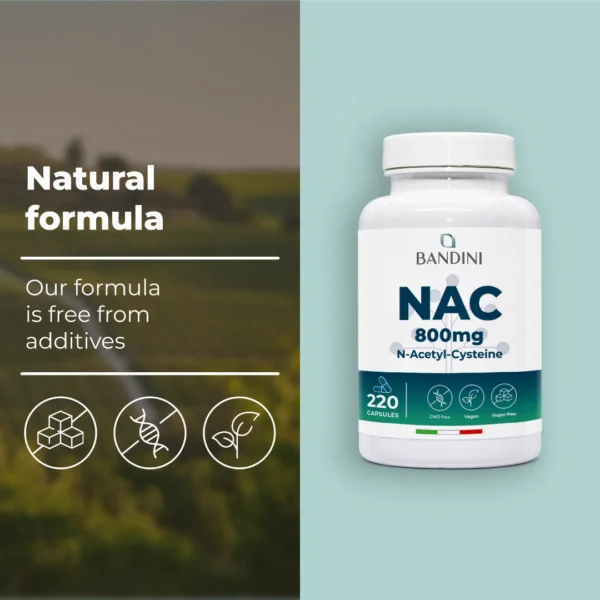 Prehransko dopolnilo z NAC N-acetilcisteinom