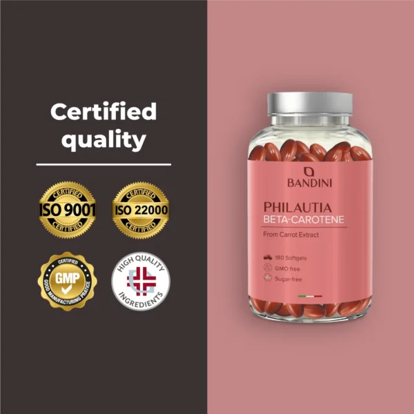Betacarotene 180 softgels