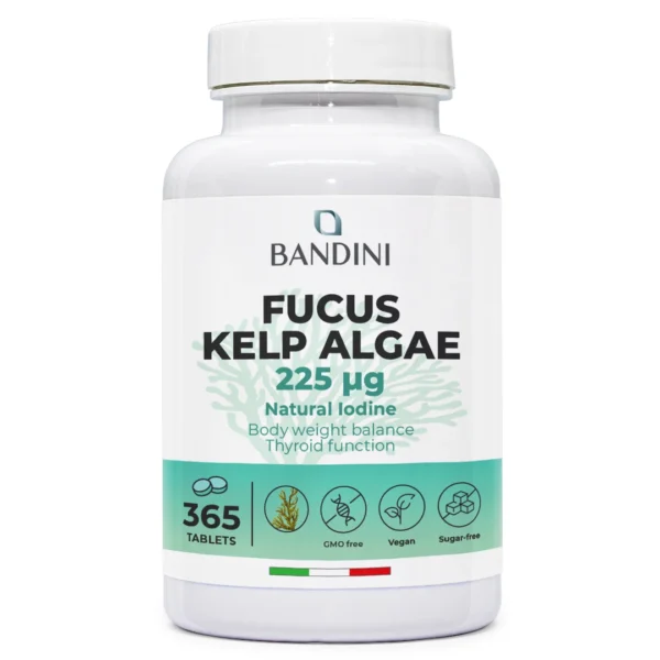 Fucus Kelp Algae 225mcg – 365 tablet