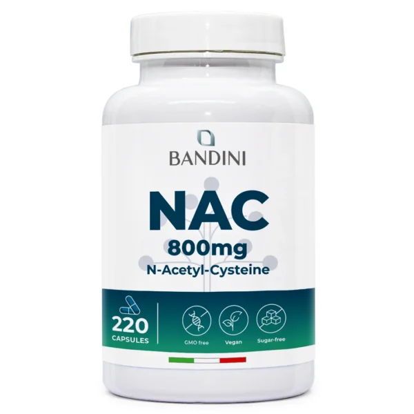 NAC N-acetilcistein 800 mg – 220 kapsul