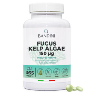Fucus Kelp Algae 150mcg 365 tablet BANDINI main