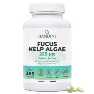 Fucus Kelp Algae 225mcg 365 tablet BANDINI main