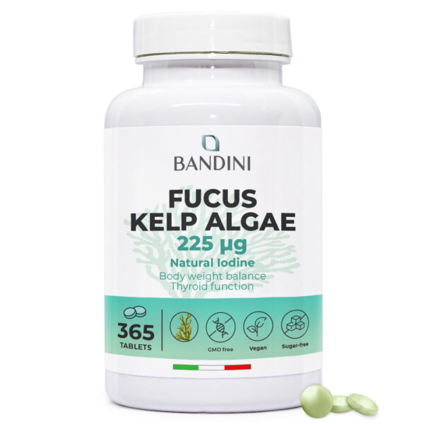 Fucus Kelp Algae 225mcg – 365 tablet