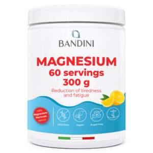 Magnezij 60 odmerkov prašek 300 gramov BANDINI main