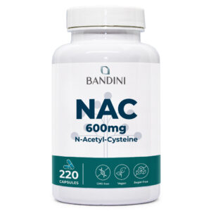 NAC N acetilcistein 600 mg 220 kapsul BANDINI main