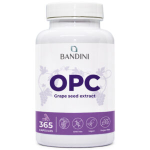 OPC Izvleček grozdnih pečk 365 kapsul BANDINI main
