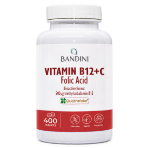 Vitamin B12 folna kislina vitamin C 400 tablet BANDINI main