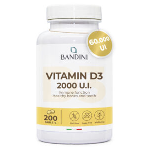 Vitamin D3 2000 I E 200 tablet BANDINI main